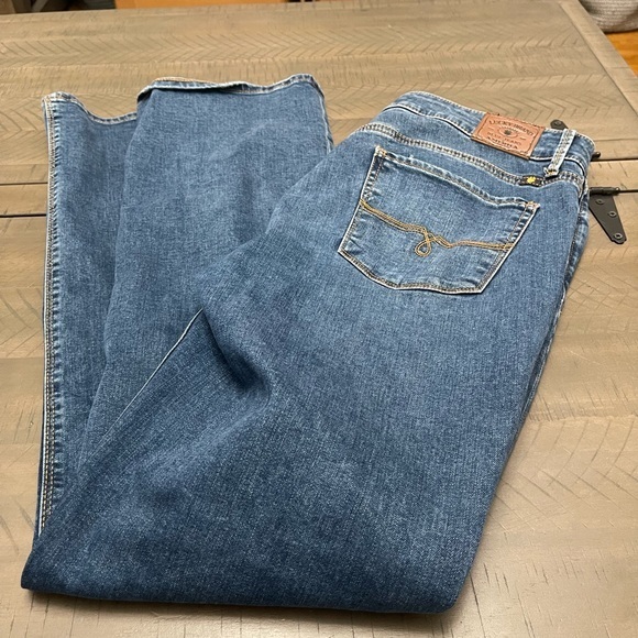 Lucky brand-jean size 10 Waist 31 inseam - Picture 8 of 14